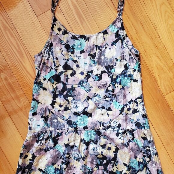 BCBGeneration Floral Peplum Top Size S - Picture 2 of 3